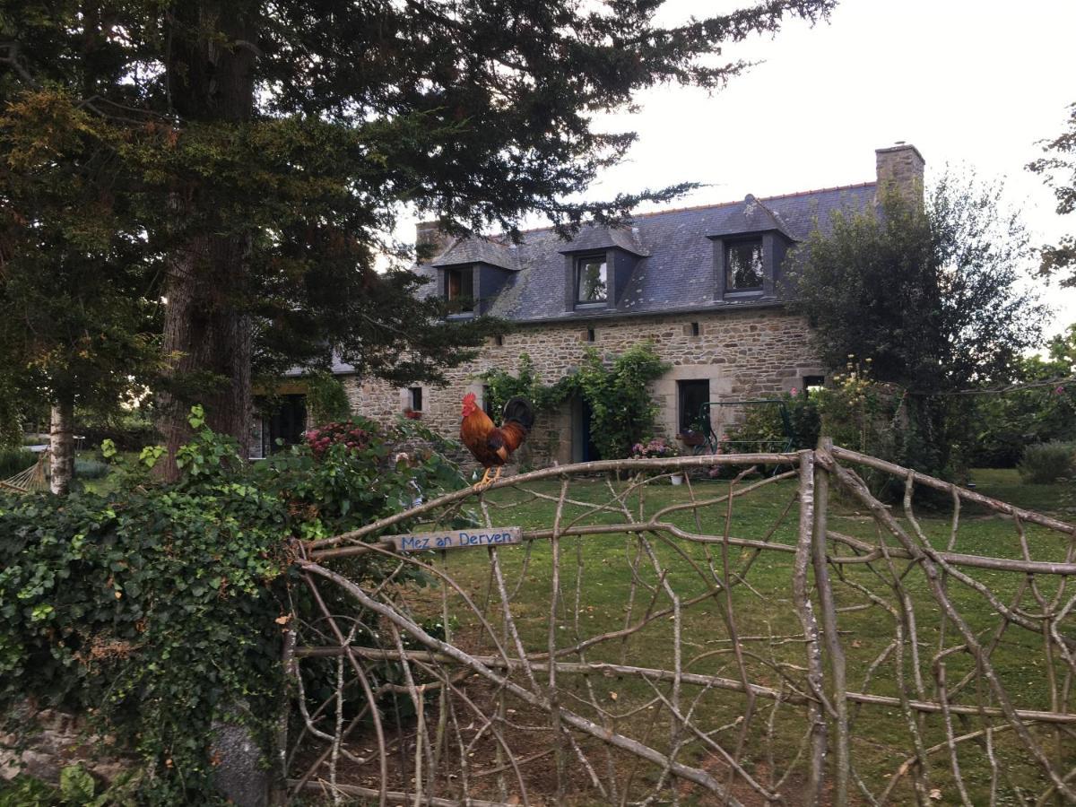 Bretagne Chambre D'Hotes Suite 53M2 Et Caravane Vintage Avec Cuisine Et Salle De Bains Privees Brittany B&B 53M2 Suite And Vintage Caravan Glamping With Private Kitchen And Bathroom Pleumeur-Gautier Eksteriør bilde