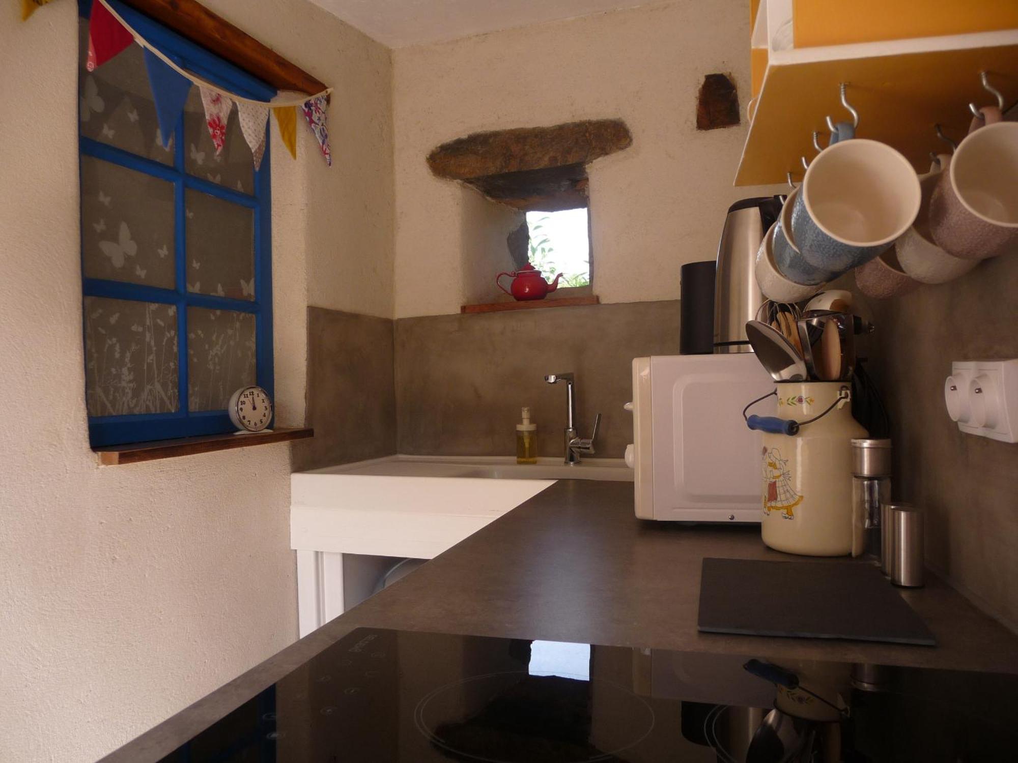 Bretagne Chambre D'Hotes Suite 53M2 Et Caravane Vintage Avec Cuisine Et Salle De Bains Privees Brittany B&B 53M2 Suite And Vintage Caravan Glamping With Private Kitchen And Bathroom Pleumeur-Gautier Eksteriør bilde