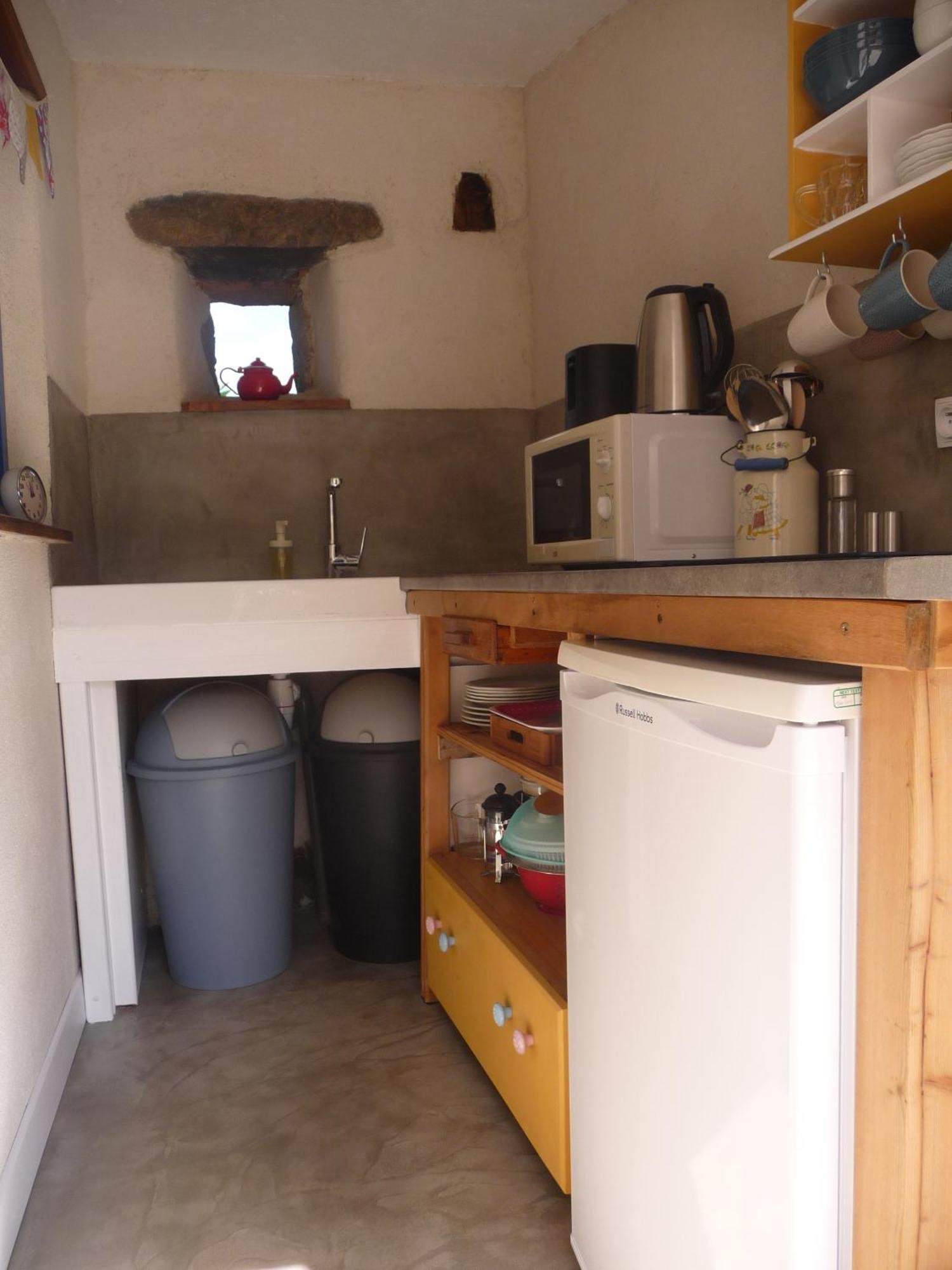 Bretagne Chambre D'Hotes Suite 53M2 Et Caravane Vintage Avec Cuisine Et Salle De Bains Privees Brittany B&B 53M2 Suite And Vintage Caravan Glamping With Private Kitchen And Bathroom Pleumeur-Gautier Eksteriør bilde