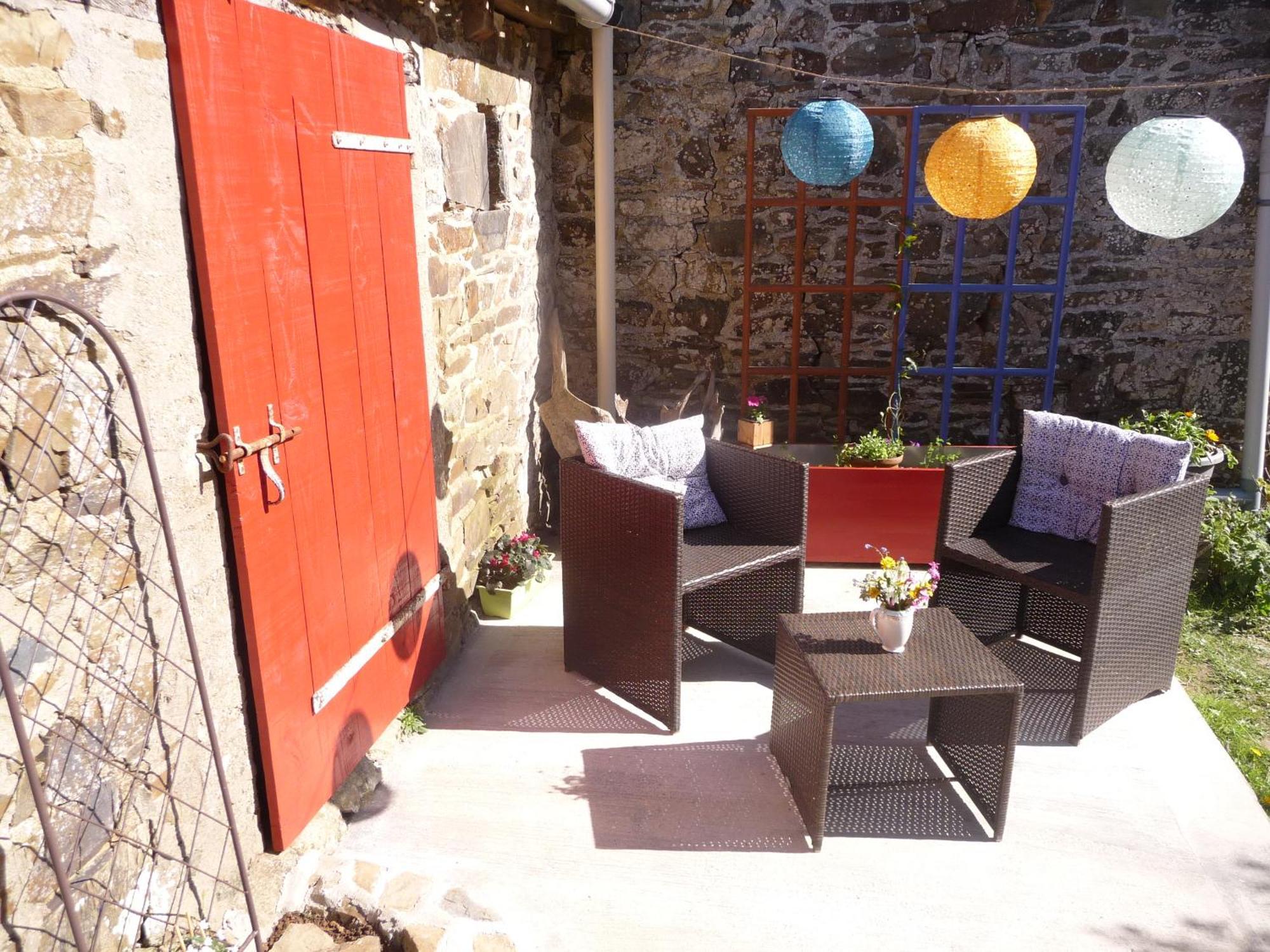 Bretagne Chambre D'Hotes Suite 53M2 Et Caravane Vintage Avec Cuisine Et Salle De Bains Privees Brittany B&B 53M2 Suite And Vintage Caravan Glamping With Private Kitchen And Bathroom Pleumeur-Gautier Eksteriør bilde